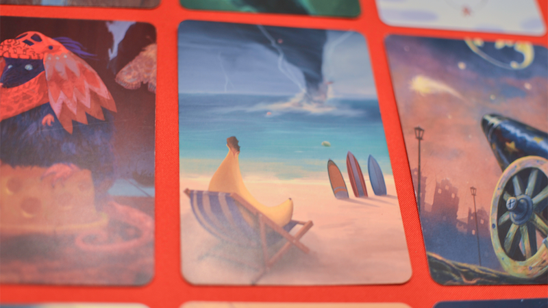 The banana chilling on the beach symbolizes...um. Something!